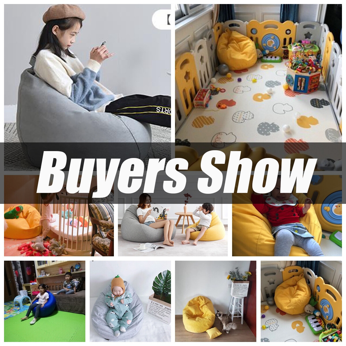 Ghế Lười Cho Trẻ Em Ghế Sô Pha Ghế Sofa Hạt Nhựa EPS Nhồi Vào Trong Nhà