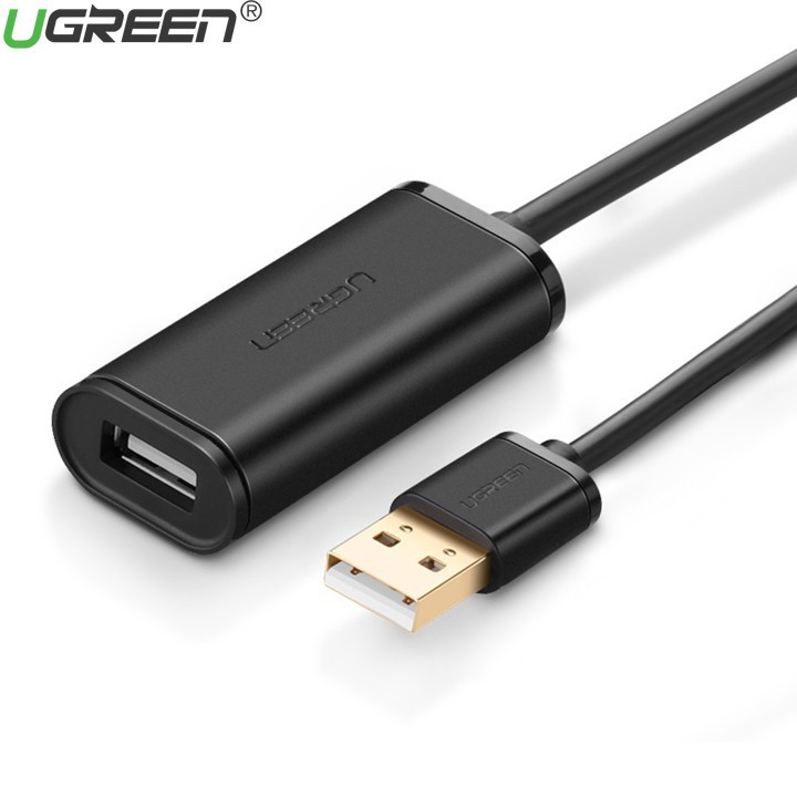 Cáp Nối Dài 10M USB 2.0 Ugreen 10321 Có Chip Khuếch Đại Cao Cấp - UG10321