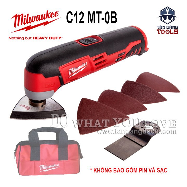 Máy cắt đa năng dùng pin milwaukee c12mt-0b