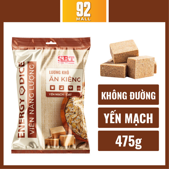Lương khô ăn kiêng yến mạch túi 475g