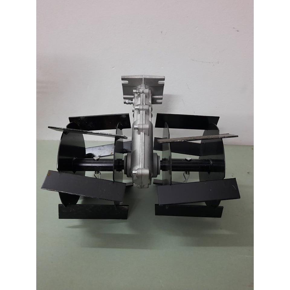 Lồng xới đất lắp máy cắt cỏ - Bánh chéo