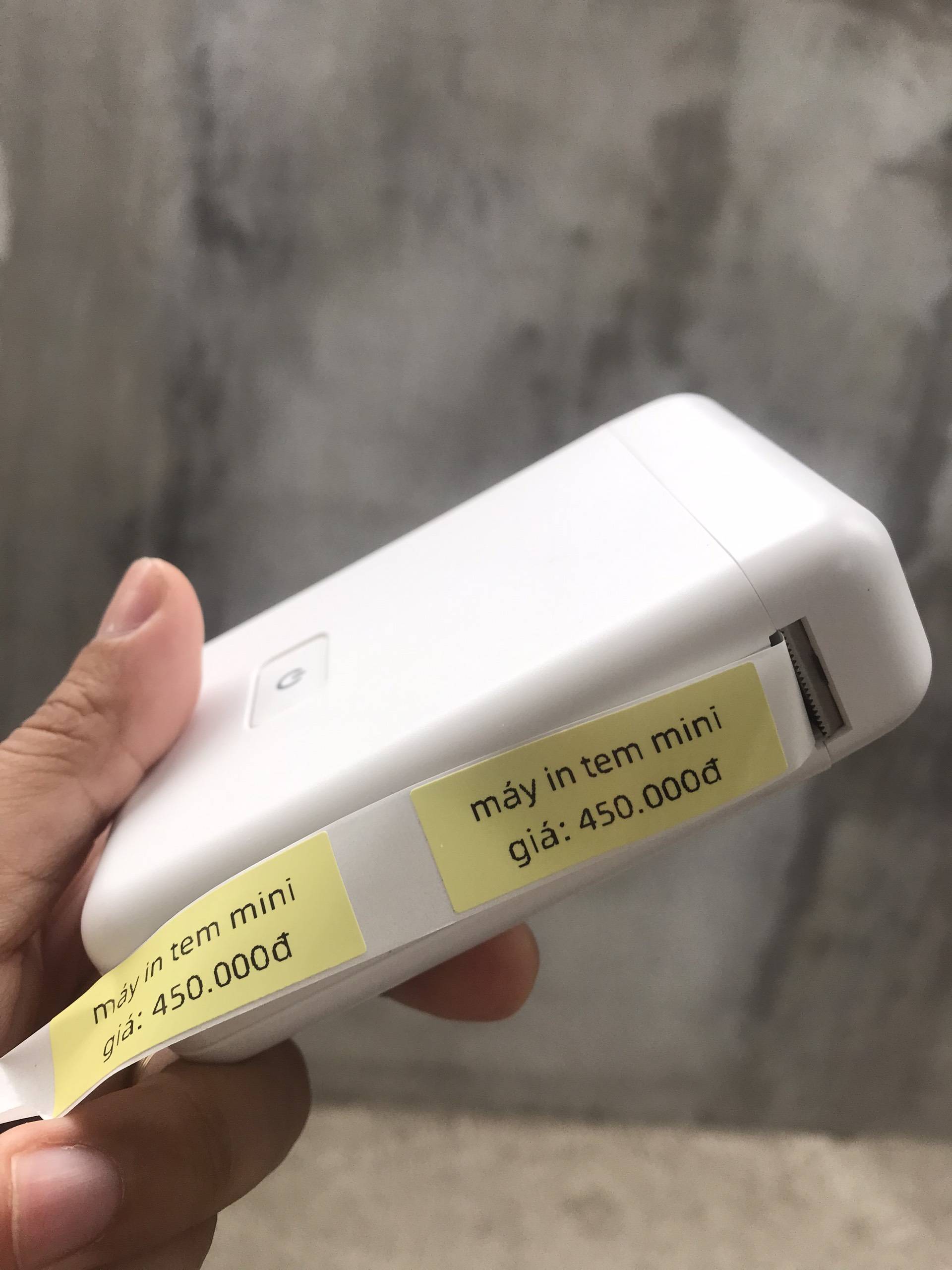Ph2- máy in nhiệt - tem nhãn- máy in tem mini cầm tay - in tem nhãn trà sữa quần áo, tạp hóa, tem thuốc hàng