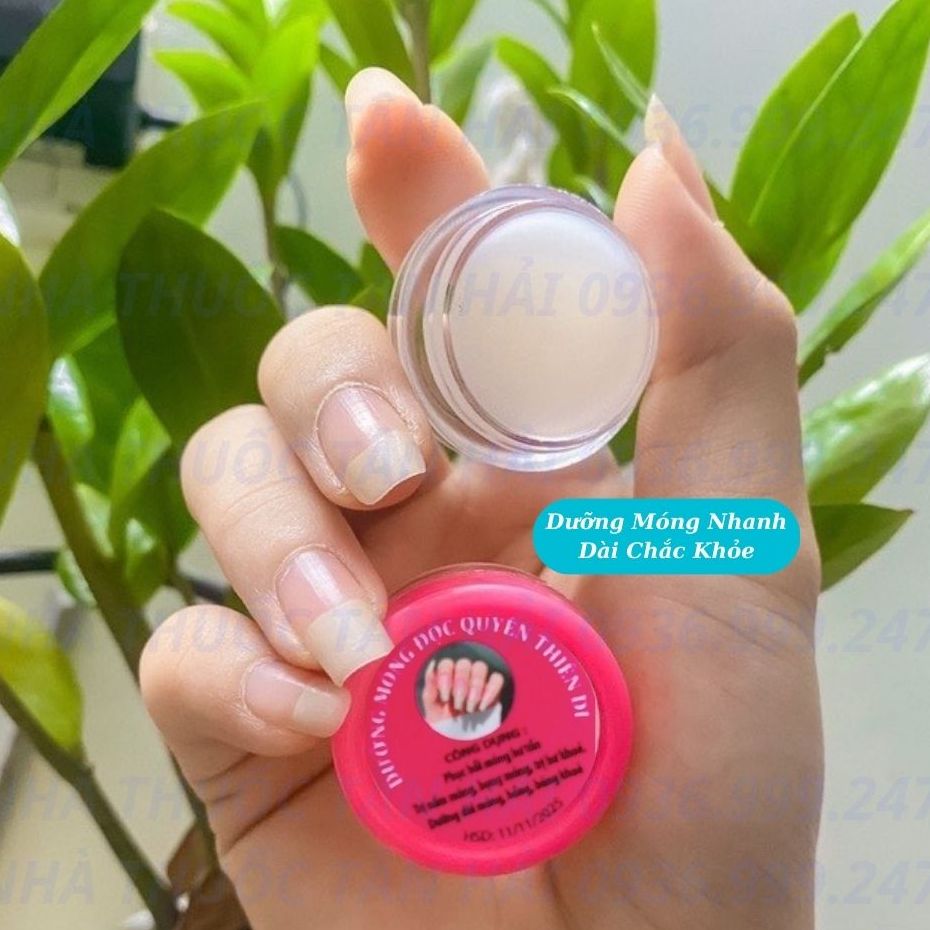 Dưỡng móng Độc Quyền Thiên Di, dưỡng móng nhanh dài, chắc khỏe, dưỡng móng sau làm nail