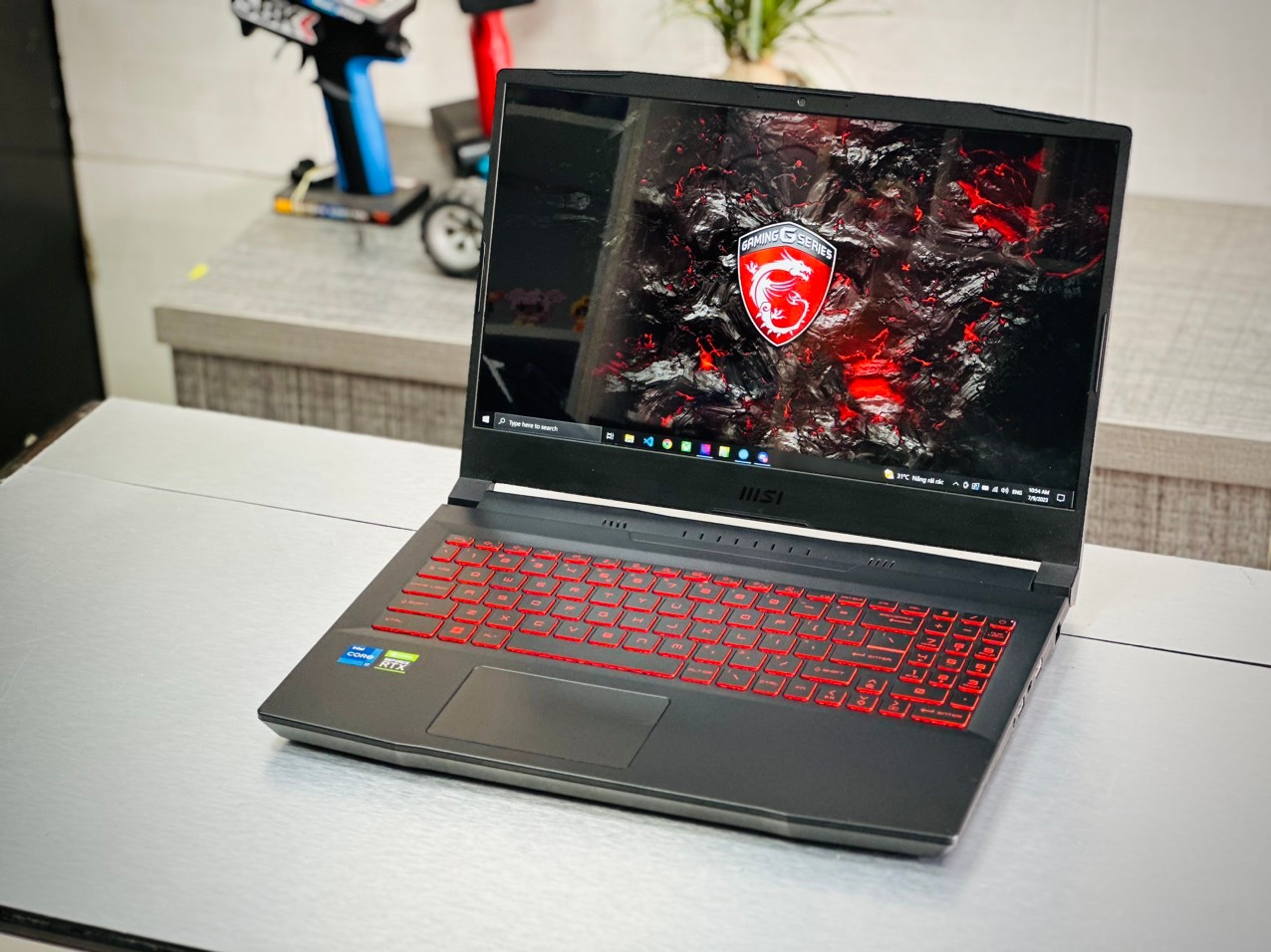 MSI KATANA GF66 CORE I7 11800H RAM 16GB SSD 512GB 15.6INCH 144HZ VGA RTX 3050