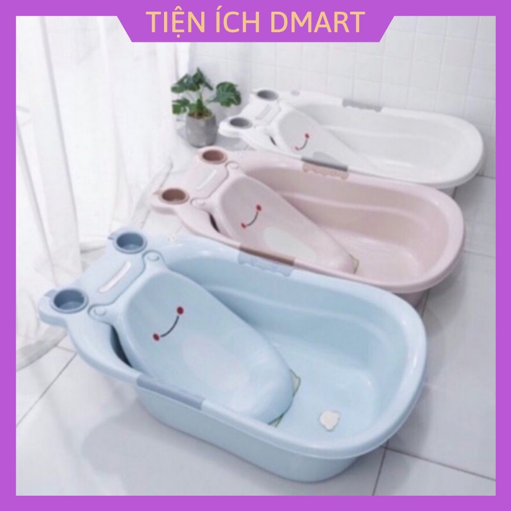 chậu tắm cho bé sơ sinh hình ếch chậu tắm cho bé nhựa cao cấp Việt Nhật