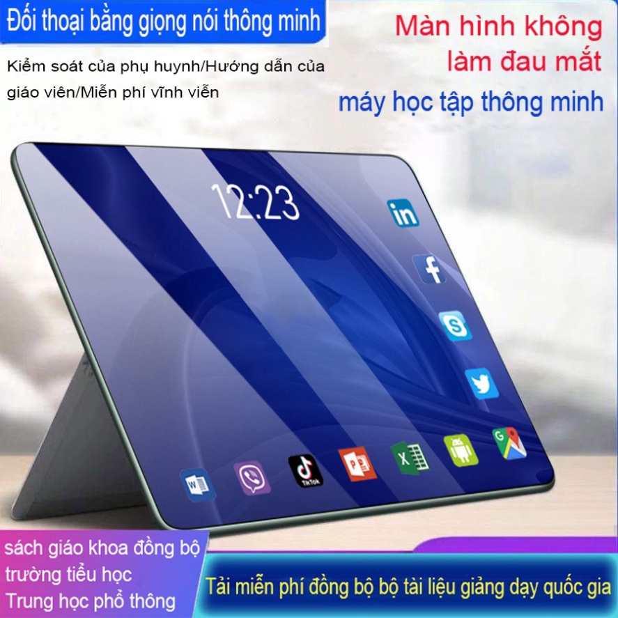 2024 Tab Pro 11 Máy tính bảng Màn hình 4K Full HD 10,8 inch 4G/5G Máy tính bảng Android 12.0 chính hãng RAM 12G ROM 512G Sinh viên Máy tính bảng chơi game giá rẻ Bao da miễn phí Giao hàng miễn phí COD