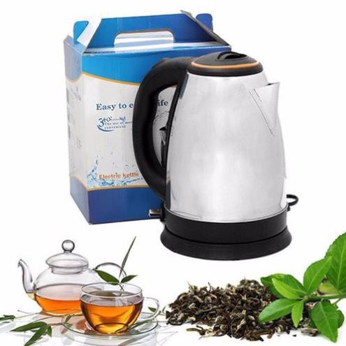 Ấm siêu tốc chất liệu inox dung tích 1.8L Electric Kettle