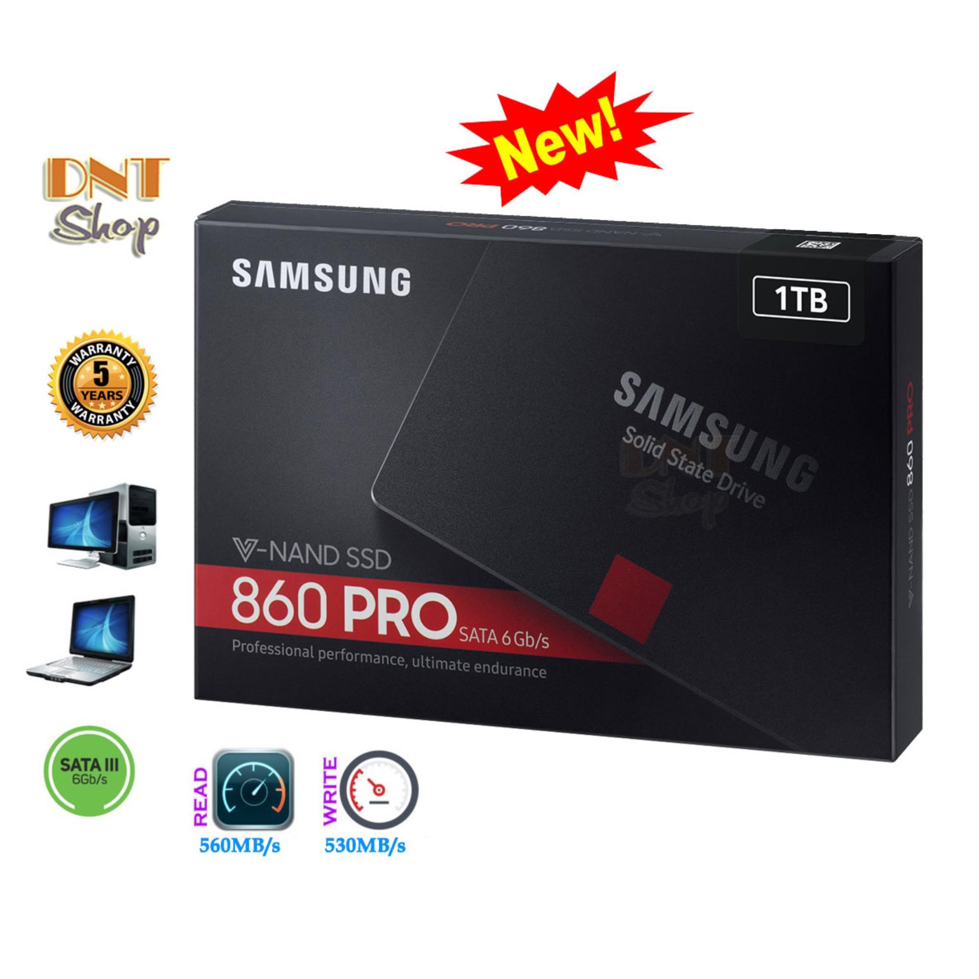 Ổ cứng ssd samsung 860 pro 1tb 2.5-inch sata iii