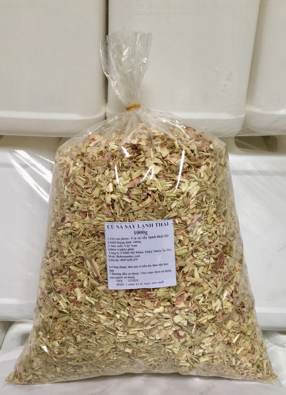 CỦ SẢ SẤY LẠNH 1000g