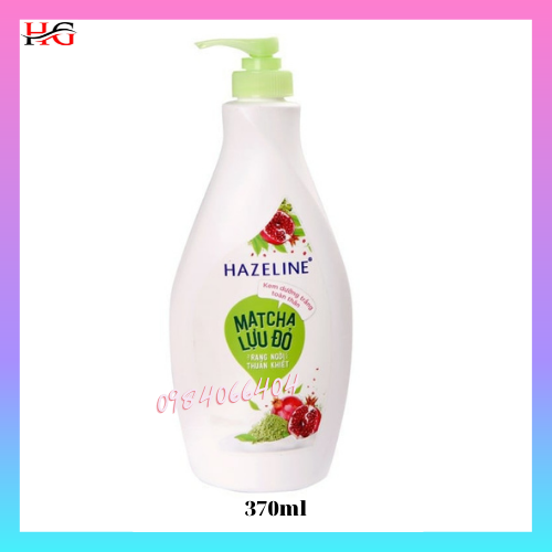 Hazeline sữa dưỡng thể dưỡng trắng da matcha lựu đỏ 230ml ,370ml