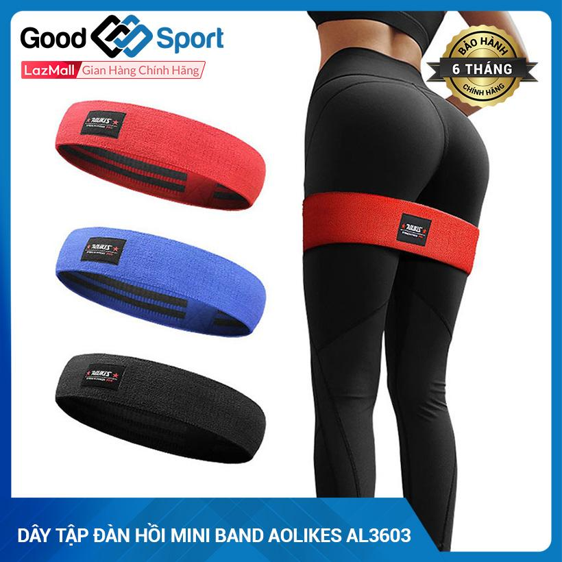 Dây Super Band, Mini Power Band, Dây Cao Su Đàn Hồi Tập Chân, Mông, Dây Kháng Lực Miniband, Mini Band, Dây Super Band, Dây Miniband Aolikes AL3603 size XL- nặng