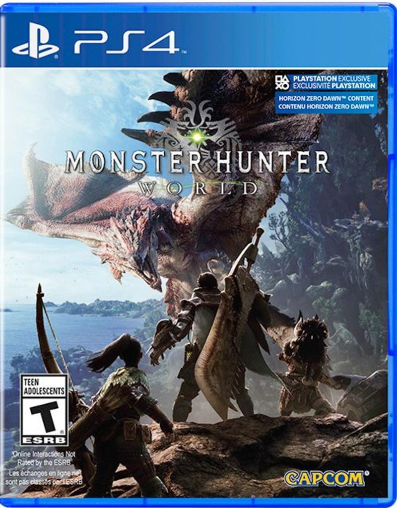 Đĩa game ps4 : monster hunter : world