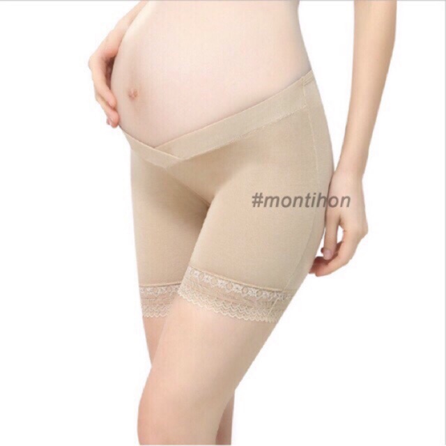 Quần Đùi Cạp Chéo Mặc Váy Bầu Hàng Cap Cấp