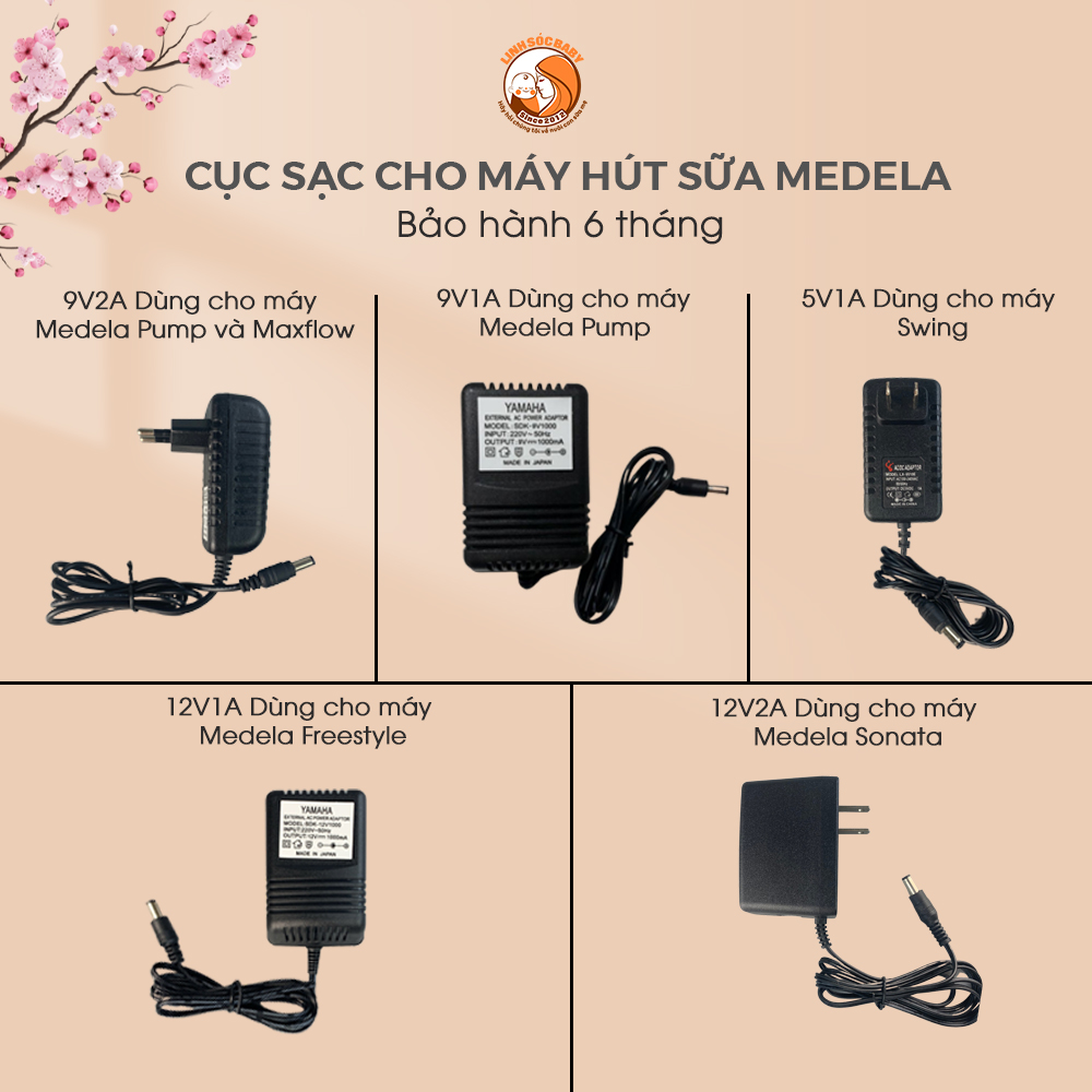 Cục nguồn điện máy hút sữa Pump In Style Advance, Freestyle, Swing Maxi, Swing đơn