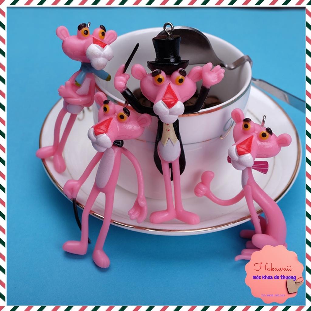 Móc khóa báo hồng cute, dùng làm móc khóa xe máy, móc khóa túi xách