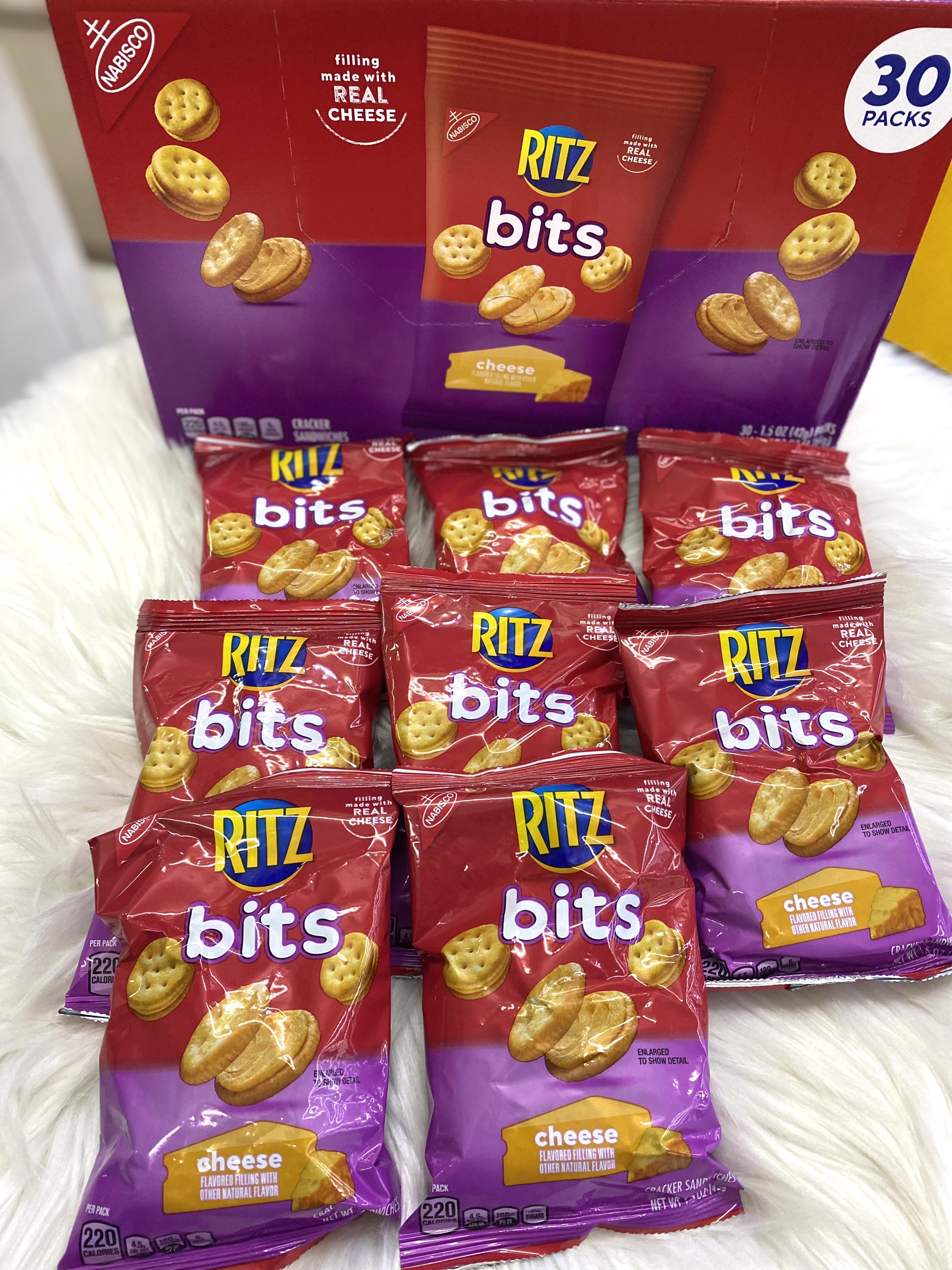 Bánh quy kẹo phô mai ritz bit usa