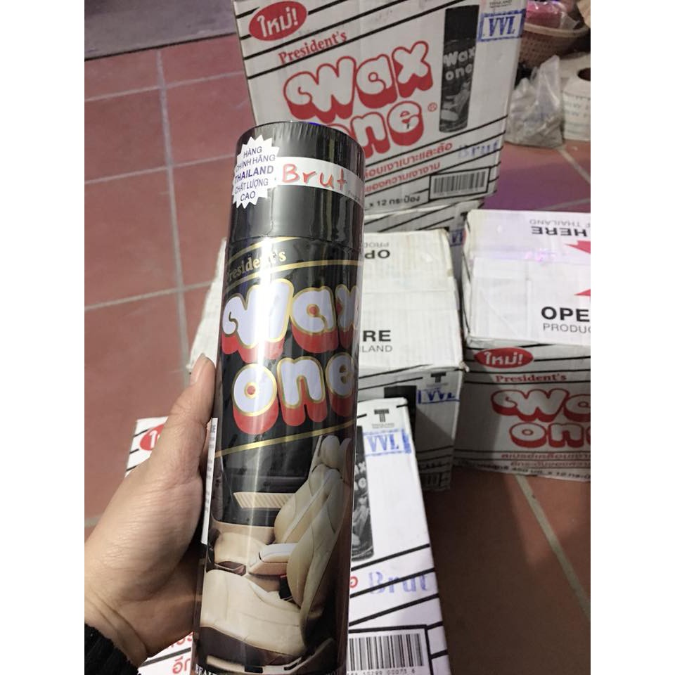 Xịt bóng đồ da, nội thất ô tô, đồ gỗ wax one