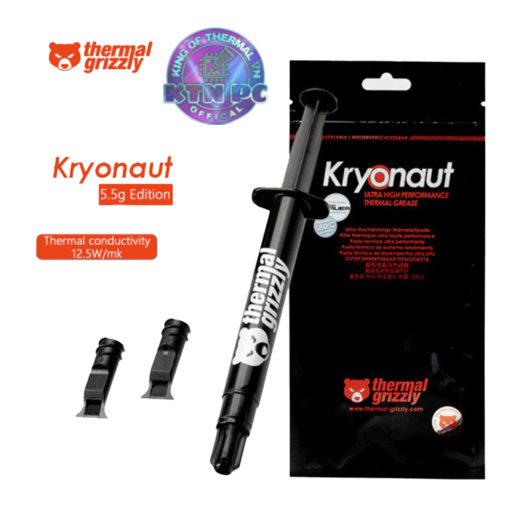 [HCM]Keo Tản Nhiệt Thermal Grizzly Kryonaut 5.5grams - Chính Hãng
