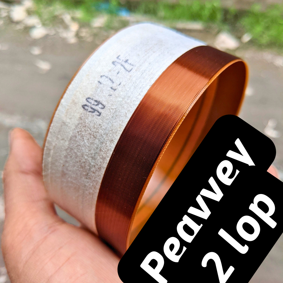 Coil loa bass Peavey 99.2 loại 2 lớp dây đồng tròn quấn cao 15 mm , phíp cao 45 mm giá 1 cái