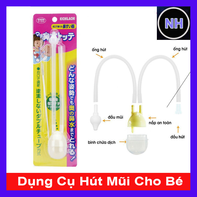 Dụng Cụ Hút Mũi Cho Bé Hàng Nhật Bản