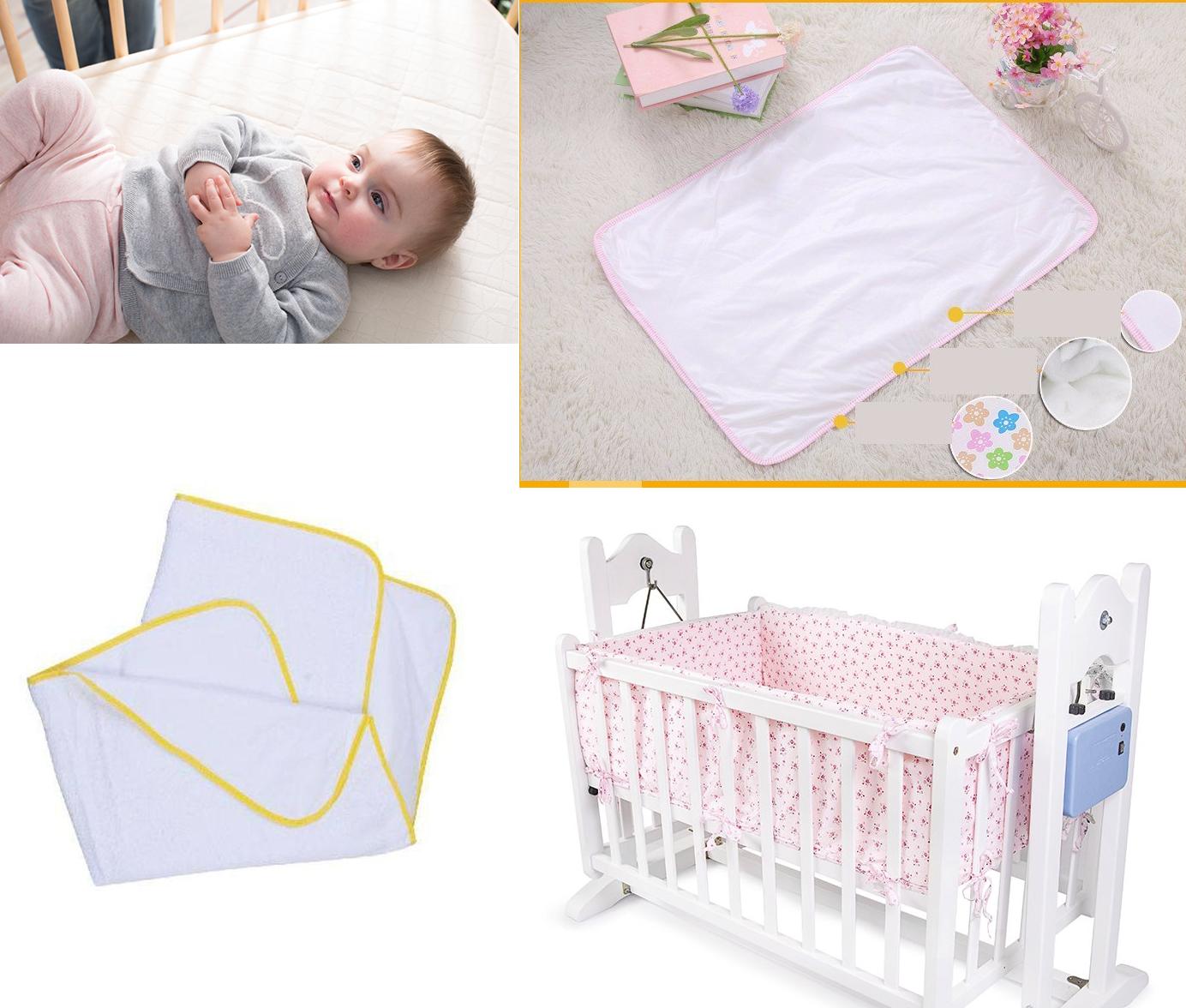 set 02 Tấm lót chống thấm 66 x 66 cm cho bé loại giặt Máy giặt MỸ HƯNG( BABY) - tấm lót chống thấm nước/ nước tiểu cho bé - tấm/ miếng lót chống thấm trải giường, tấm lót chống thấm cao su