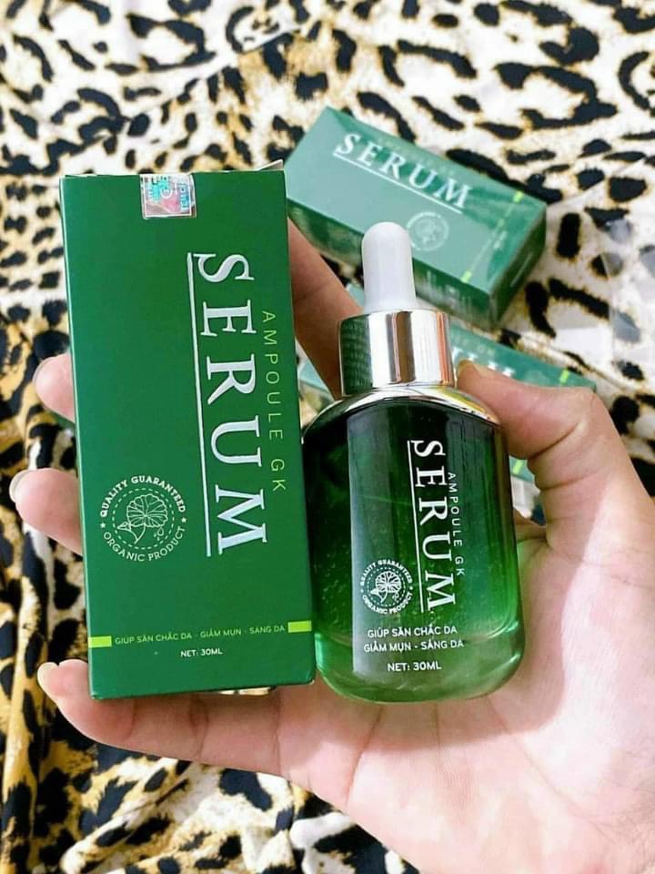 SERUM TINH CHẤT RAU MÁ DƯỠNG TRẮNG MỊN DA