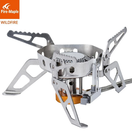Bếp gas du lịch tích hợp chắn gió fire maple fms-125