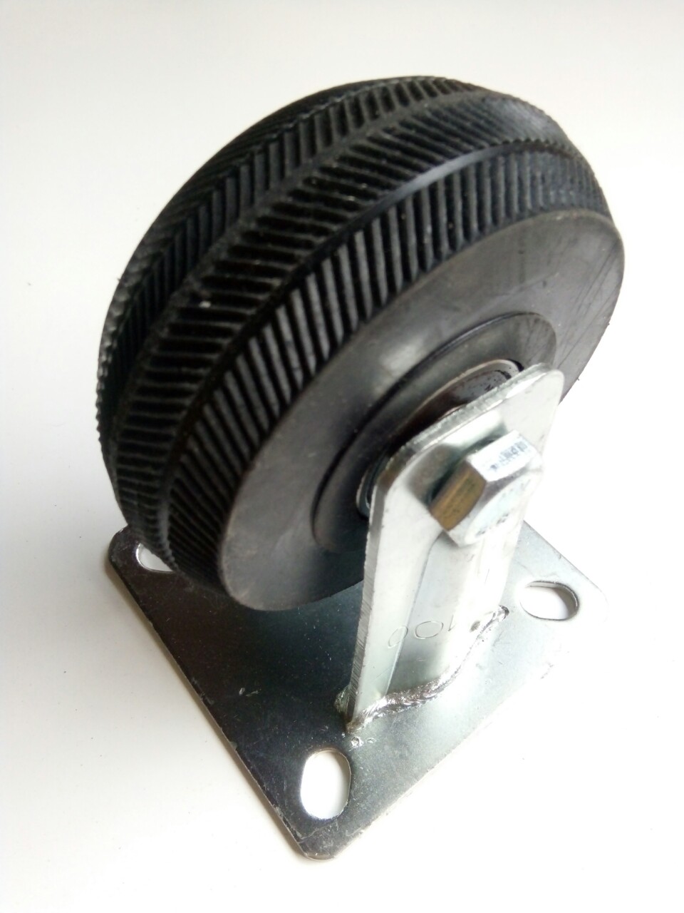 Bộ 4 bánh xe đẩy Cao su 100x38mm xoay 360 độ, Chịu lực 200kg