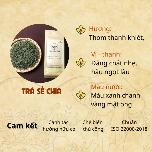 Trà Sẻ Chia - Trà Đồi [Gói 100gr x 10]