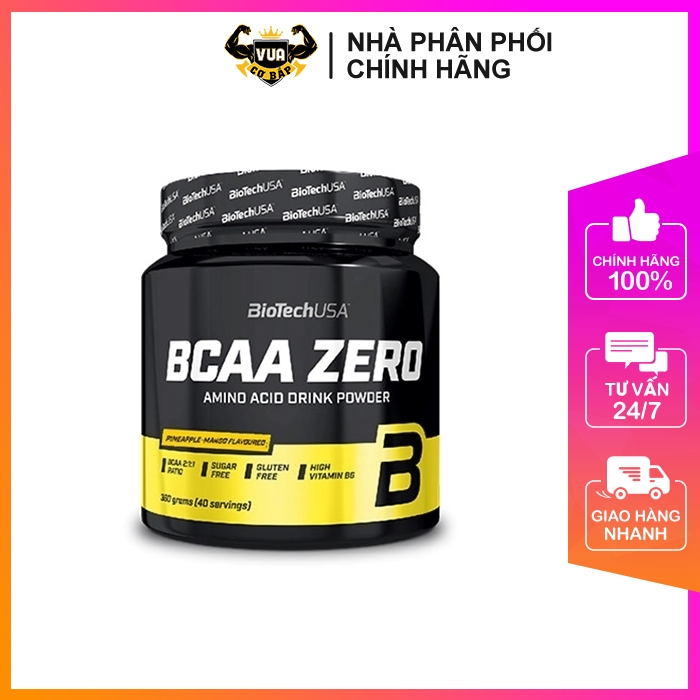 Tăng sức bền bcaa zero biotechusa hộp 360g