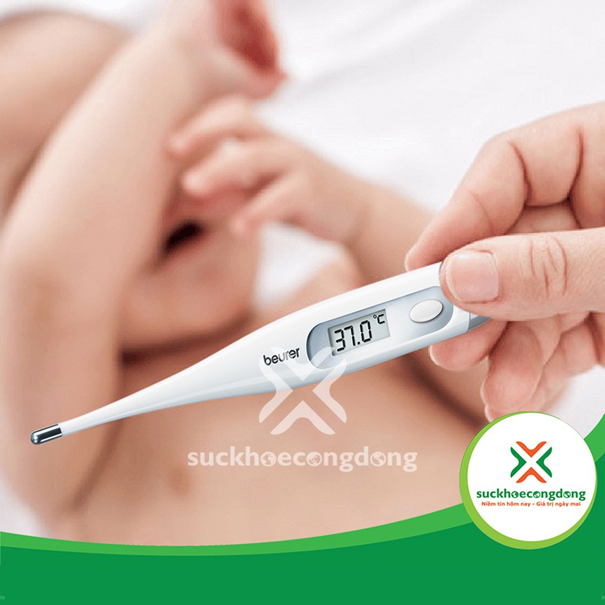 Nhiệt kế điện tử đầu cứng Beurer FT09 | Hàng Chính Hãng Đức