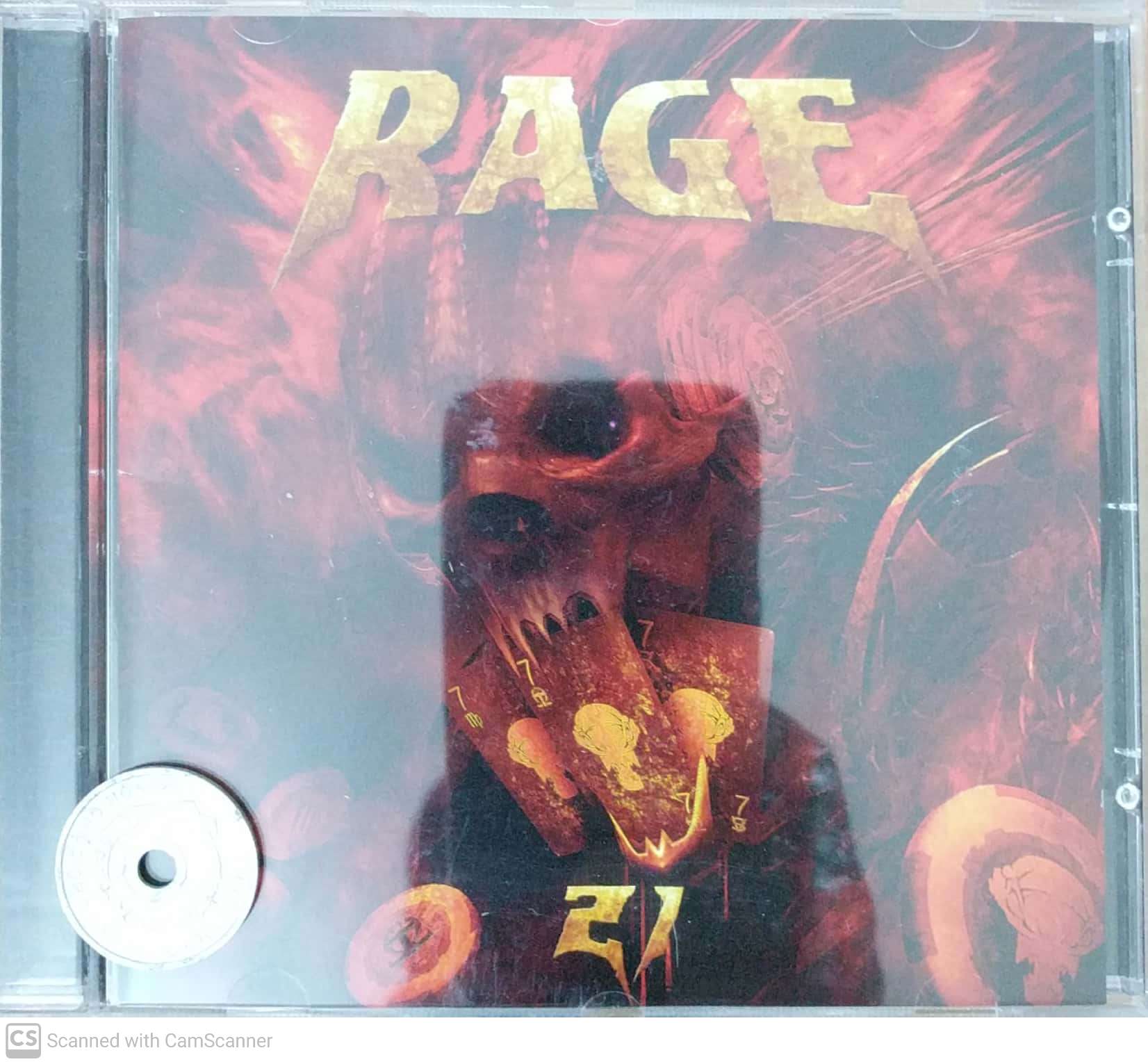 stereomate - Đĩa nhạc - CD gốc: Rage - 21 [Rock / Metal]