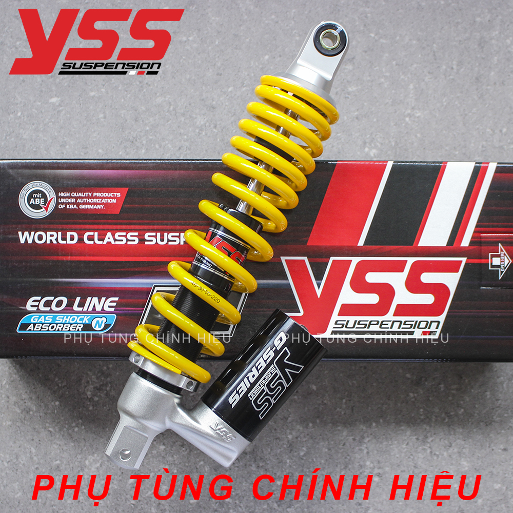 Phuộc YSS Vision New, Lead, SH Mode, Vario 125/150, Click 125/150, Freego G-Series OK302-330T-05-848 - 100% chính hãng YSS Thái Lan