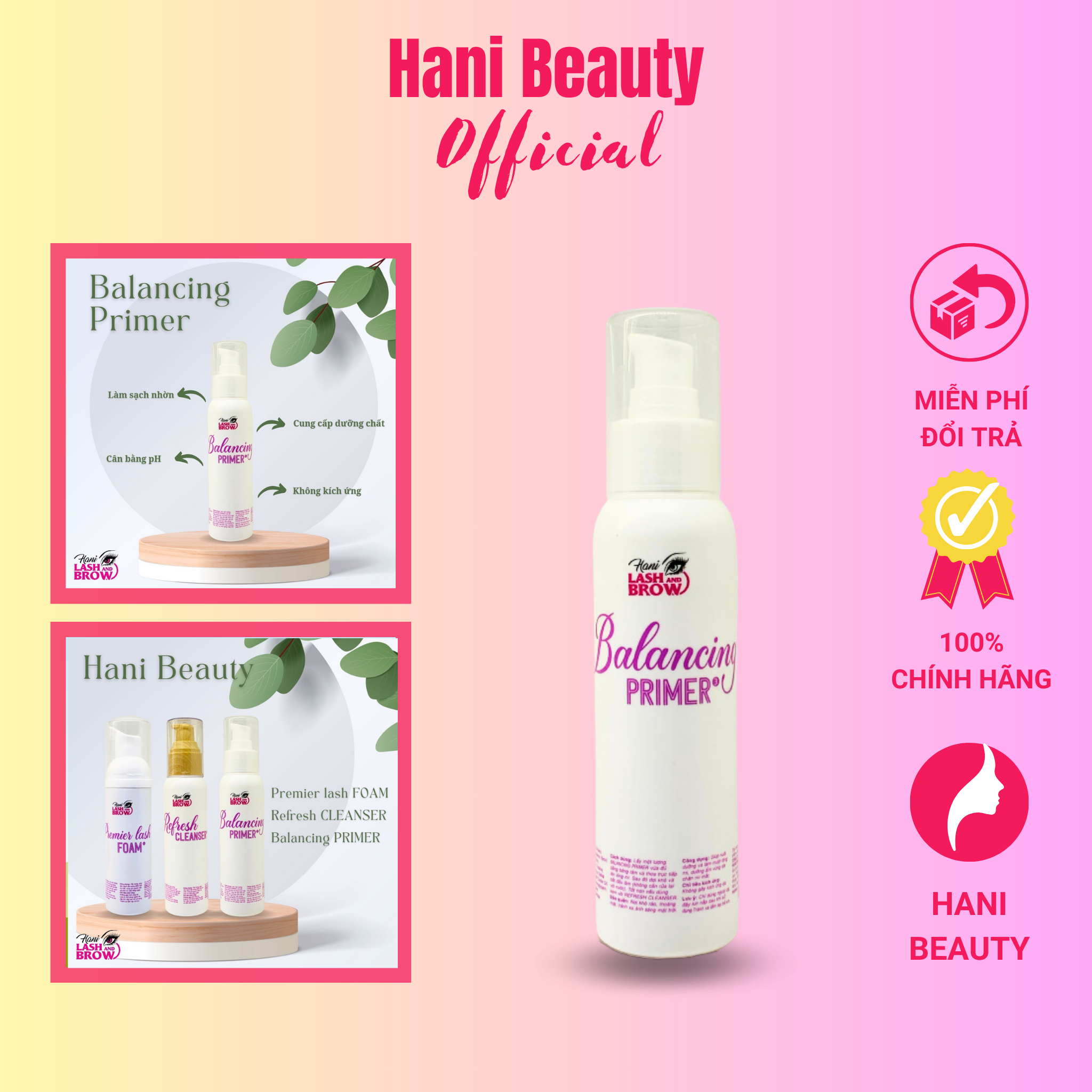 Dưỡng mi Primer tăng kết dính lông mi bền khỏe nhập khẩu Hàn Quốc - Hani Beauty