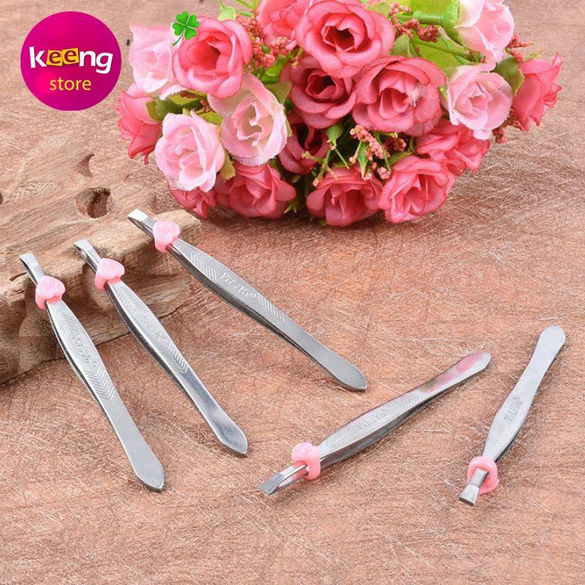 Nhíp Nhổ Lông Mày Màu Bạc, Nhíp Bạc Đơn Nhổ Lông Lông Nách