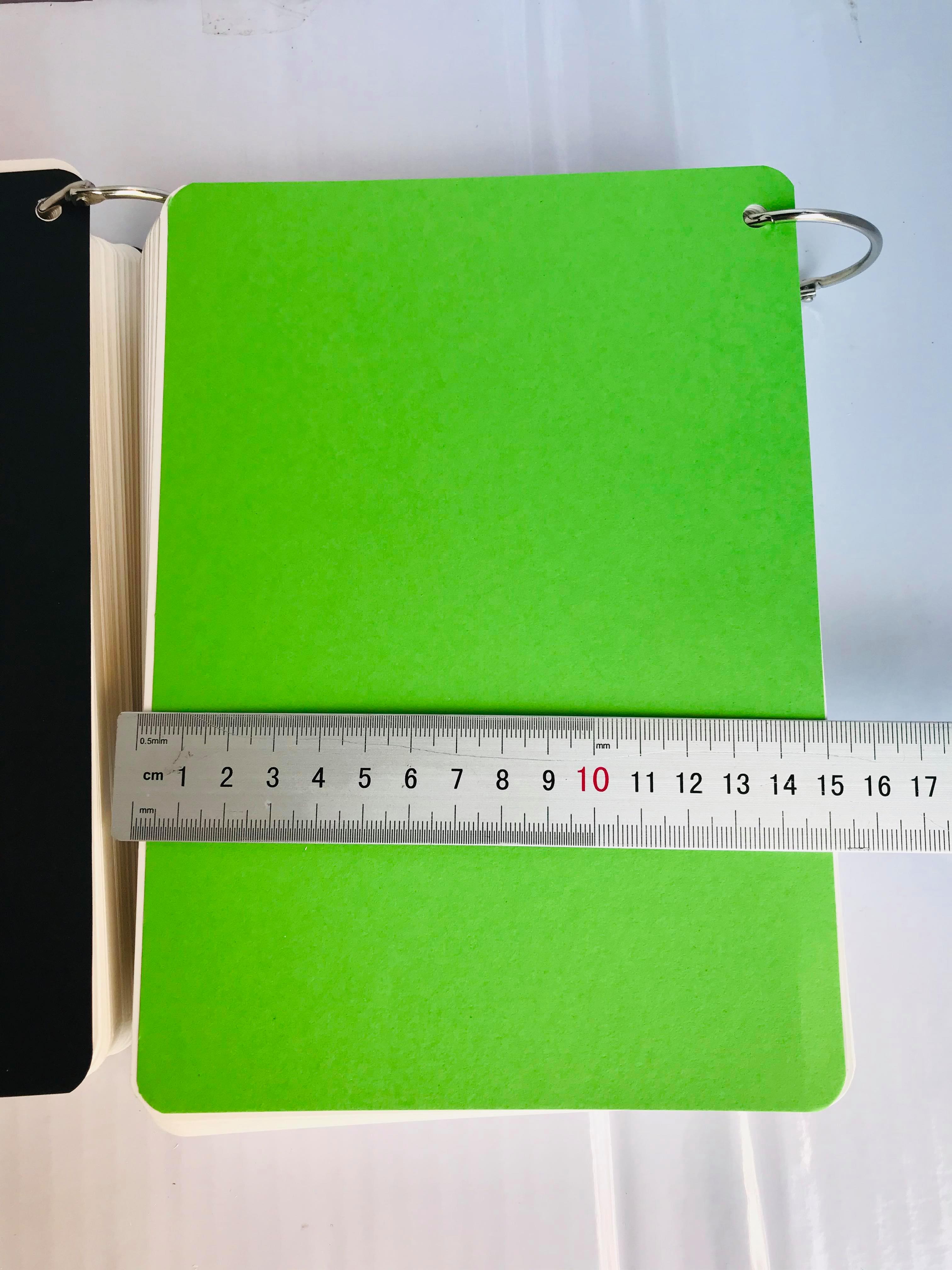 [HCM]100 thẻ flashcard trắng giấy ivory A5 bo góc 15x21cm (dùng để dạy theo glenn Doman dùng để vẽ)