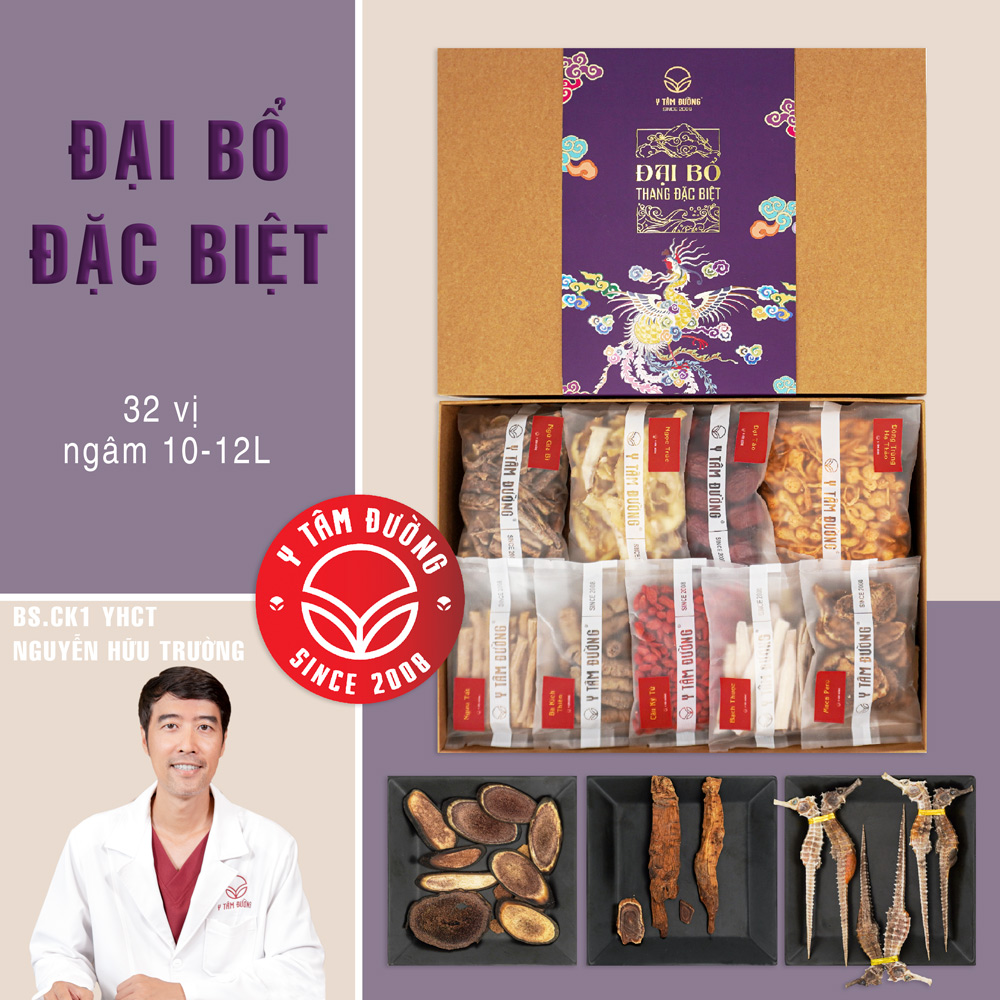 Thang ngâm rươ.u Đại Bổ Thang Đặc Biệt