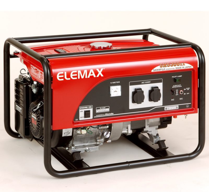 Máy phát điện chạy xăng 3.8kva elemax sh5300ex