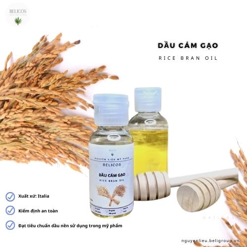 Dầu Cám Gạo Nguyên Chất Dầu nền mỹ phẩm thiên nhiên