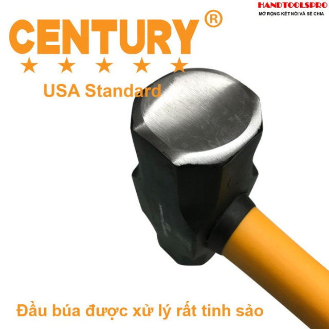 Búa lục giác century cán gõ cán nhựa đủ trọng lượng