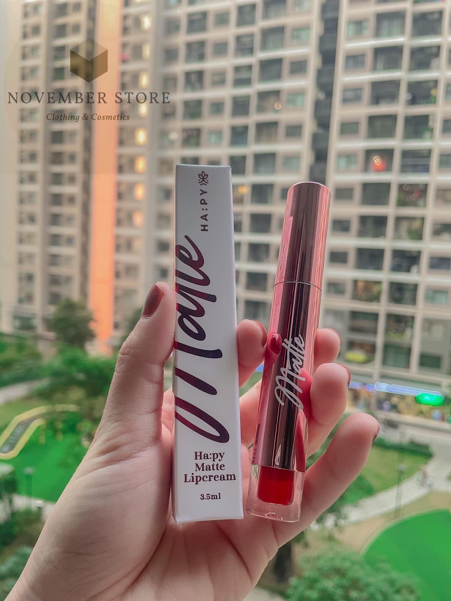 Son Kem Lì Happy Matte Lipcream