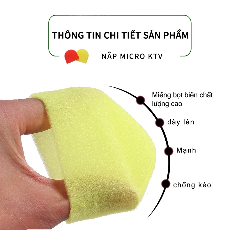 RAYHAYES Vỏ bọc mút micro chất lượng cao