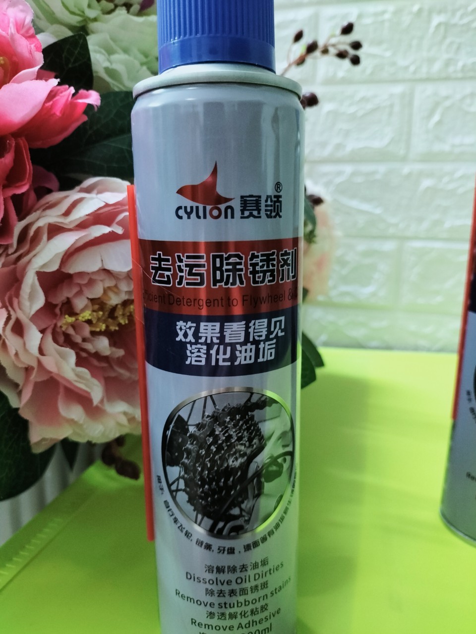 Bình xịt rửa vệ sinh xích líp xe đạp cylion p09-03 300 ml