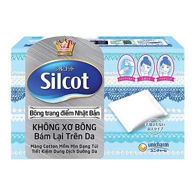 Bông tẩy trang điểm Silcot