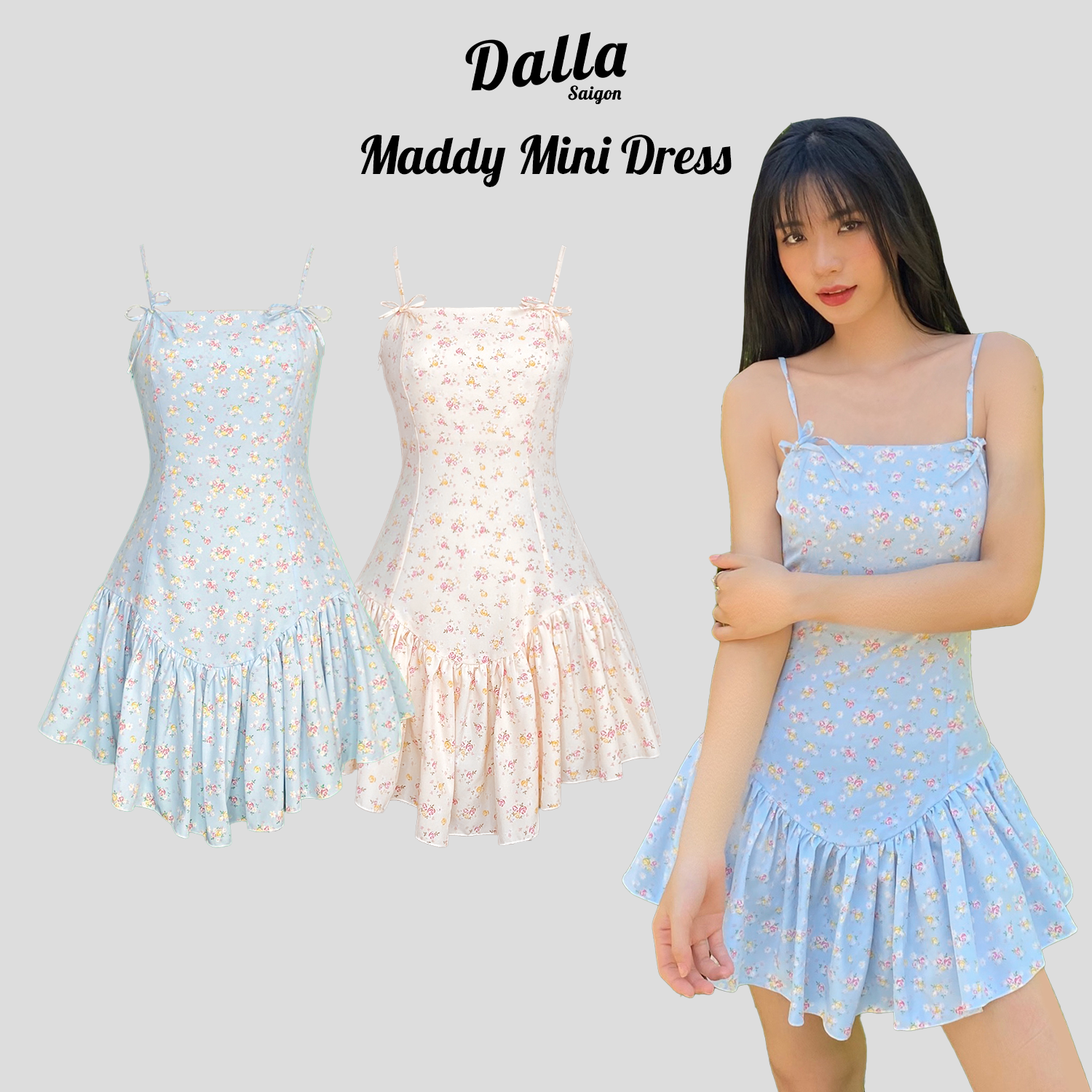 Dalla đầm đuôi cá hoa nhí