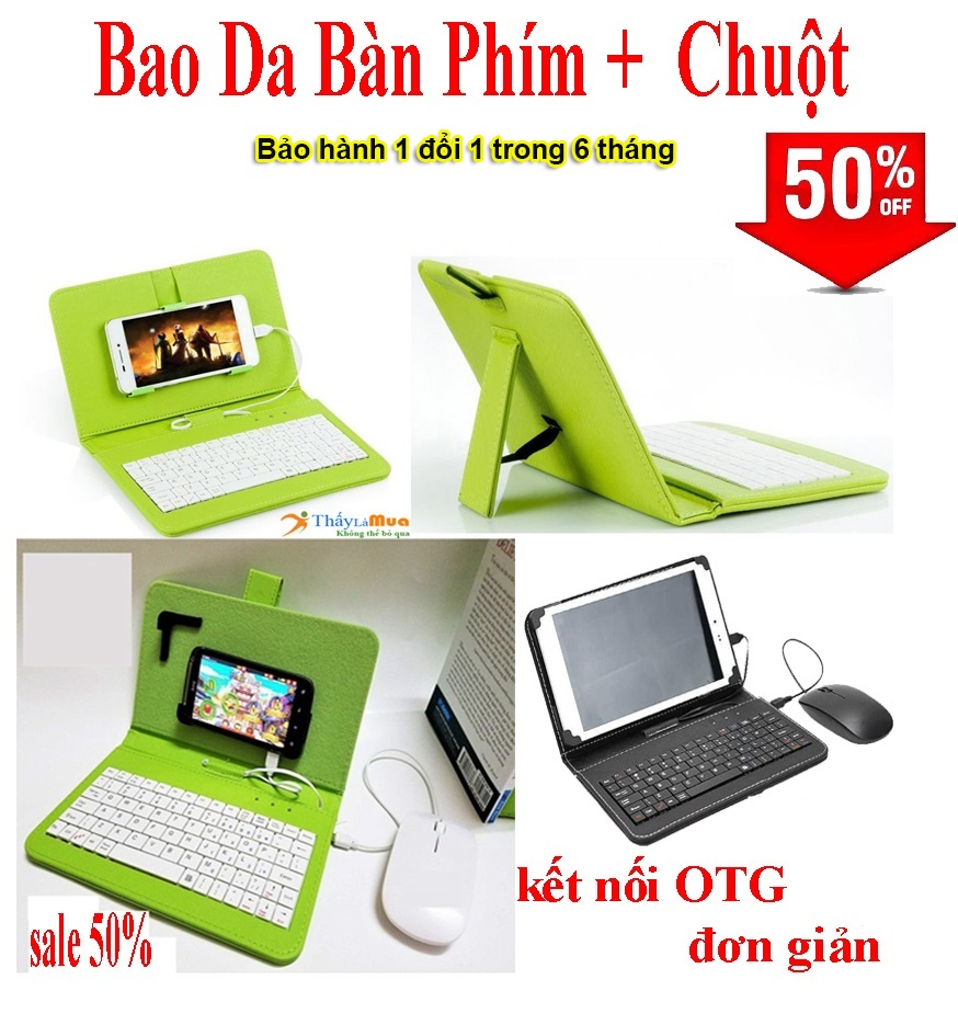 Bo ban phim chuot khong day, mua bàn phím id479, thiết bị hỗ trợ soạn thảo văn bản, chơi game bảo hành 12 tháng bởi vinmark sg