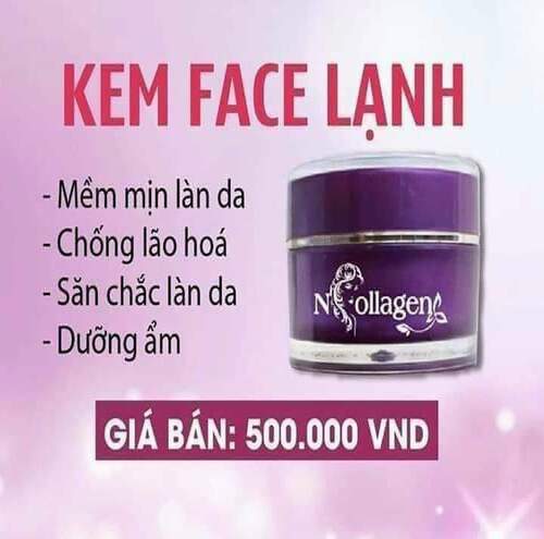 [HCM]KEM FACE LẠNH N COLLAGEN