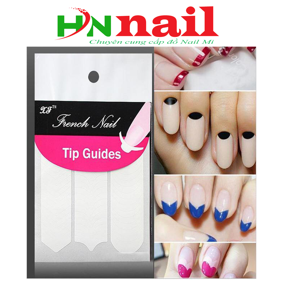 Miếng phen dán hỗ trợ sơn gel khi sơn trang trí chăm sóc móng làm đẹp nail theo phong cách Hàn Quốc shop hnnail
