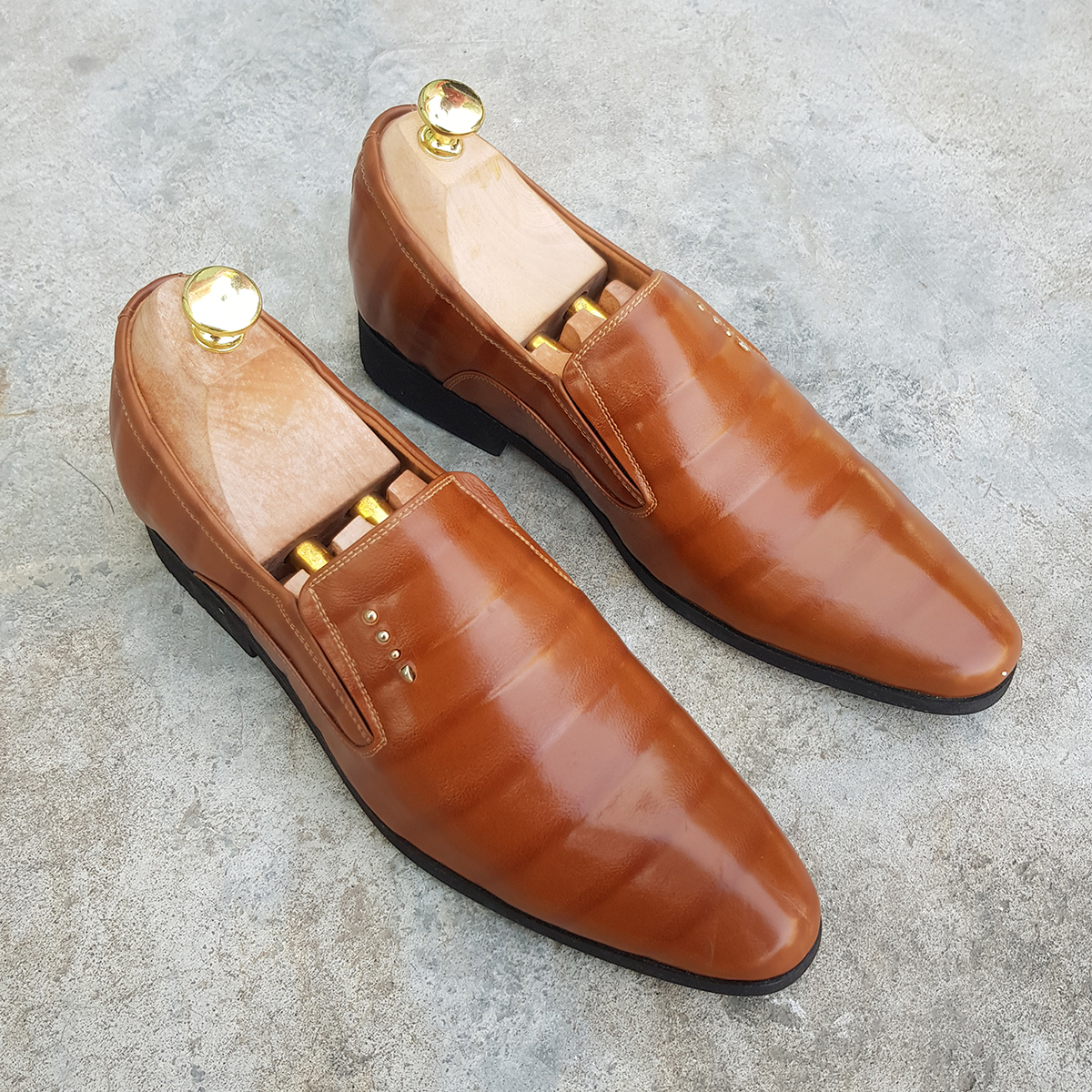 Giày tăng chiều cao nam 7cm Da bò Bảo hành 12 tháng Giày Tăng Chiều Cao Nam Cao Ẩn 7cm Kín Đáo Bí Mật Từ Bên Trong Giày công sở giày tây nam tăng chiều cao da bò cao cấp hàng hiệu giá rẻ G-4 màu nâu