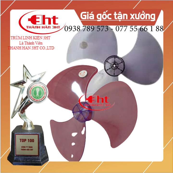 Cánh quạt 3 lá B4 lổ khuyết - Senko